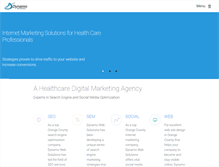Tablet Screenshot of dynamowebsolutions.com